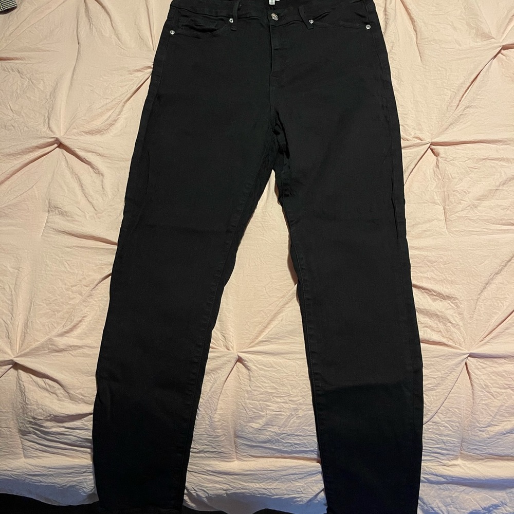 Good American “Good Legs” Black Skinny Jeans